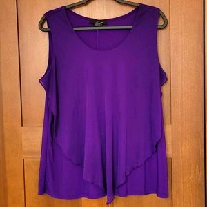 Purple Dress Top